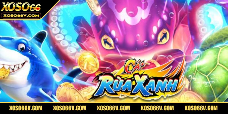 Bắn cá rùa xanh nền chọn mục tiêu giá trị để nhận thưởng cao